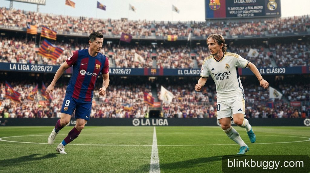 La Liga 2026/27 khởi tranh: Barcelona và Real Madrid sẵn sàng cho cuộc đua song mã mới