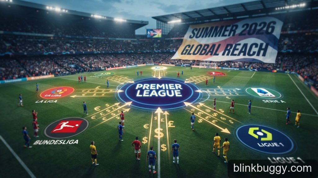 Thị trường chuyển nhượng Hè 2026: Khi Premier League biến bóng đá châu Âu thành 'vệ tinh'